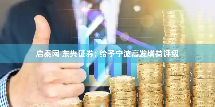 启泰网 东兴证券: 给予宁波高发增持评级