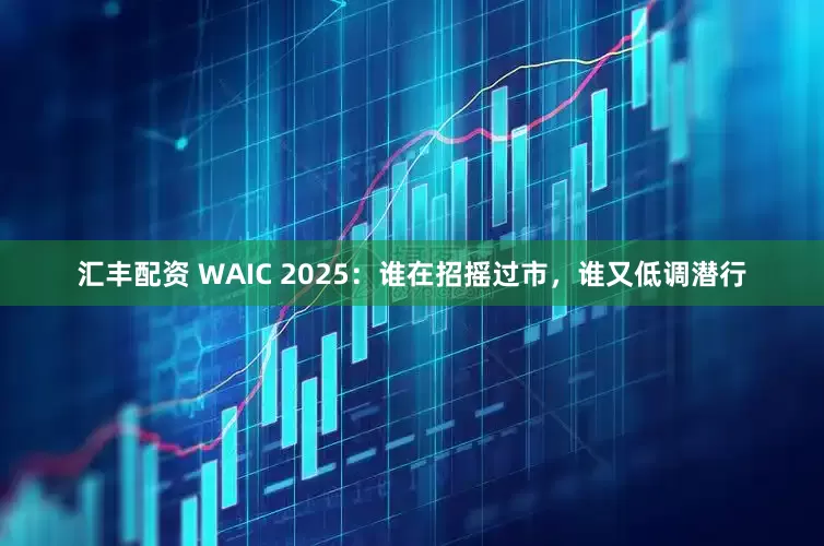 汇丰配资 WAIC 2025：谁在招摇过市，谁又低调潜行